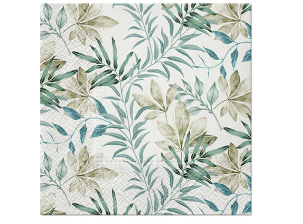 Serviett Natural Flow Lunsjserviett 20 stk 3-lags 33x33cm 