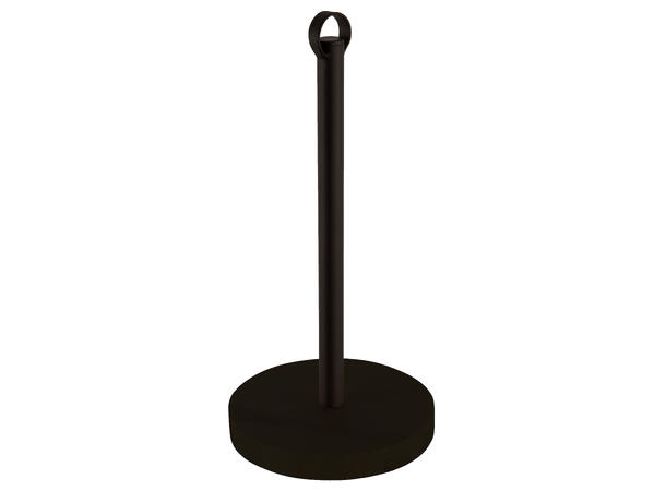 Tørkerullholder sort metall h:35cm 