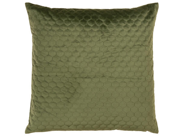 Putetrekk bikube velur lys grønn 45x45cm 