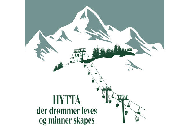 Serviett Hytta...drømmer Lunsjserviett 20 stk 3-lags 33x33cm 