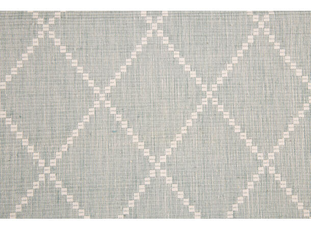 Brikke Jaquard bomull aqua 33x48cm 