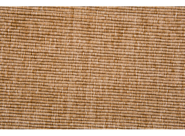 Løper ribb bomull kamel 33x100cm 