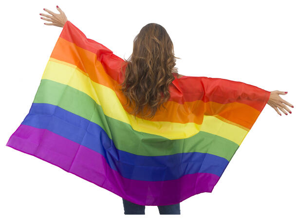 Pride cape 90 x 150 cm lang 