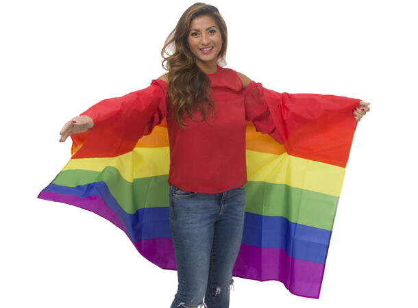 Pride cape 90 x 150 cm lang 