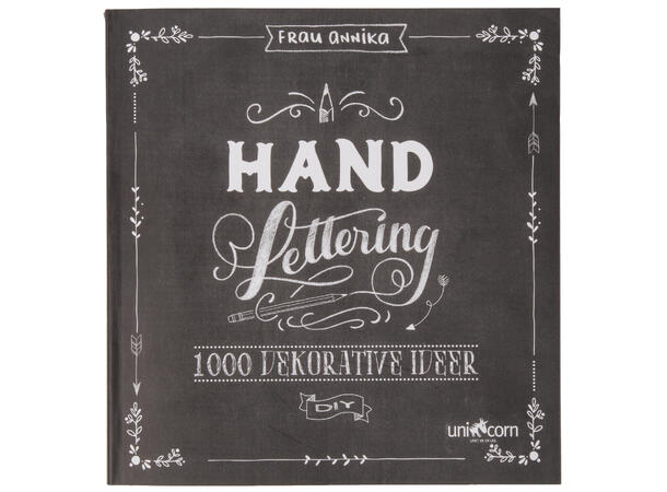 Handlettering 1000 Dekorative idéer Hvordan lage handletterings grunnbok 