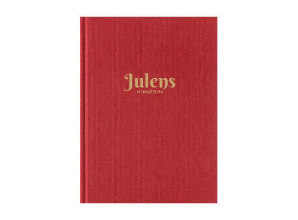 Julens Minnebok 21 x 29 cm, 5 årganger 