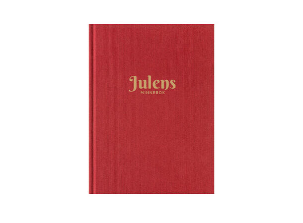 Julens Minnebok 21 x 29 cm, 5 årganger 