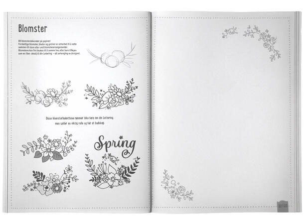 Handlettering Tegne Øvingshefte Hvordan lage og gjøre øvelser 