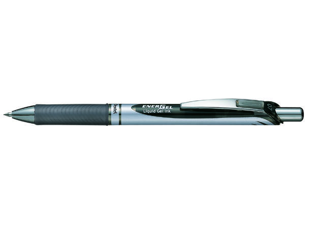 Energel penn sort 0,7 mm Pentel BL77-A 