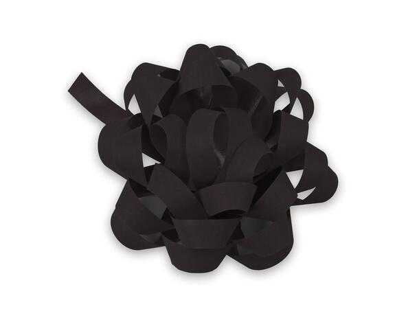 Rosett matt sort 9cm 400 stk 