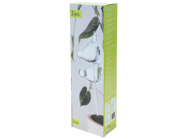 Selvvanner Fugl glass 36cm  s/2 