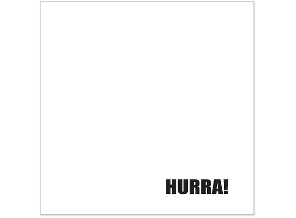 Serviett HURRA hvit Lunsjserviett 20 stk 3-lags 33x33cm 