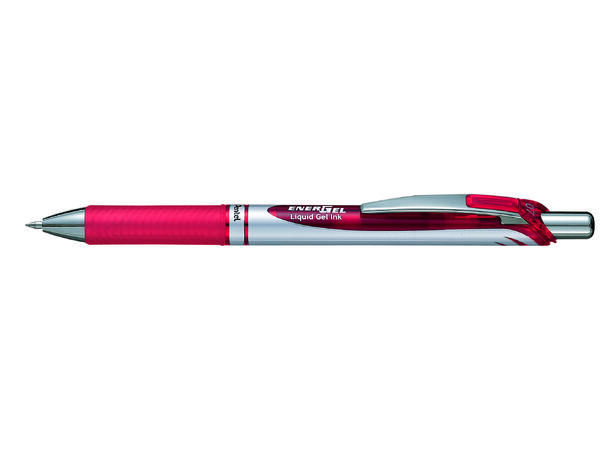 Energel penn rød 0,7 mm Pentel BL77-B 