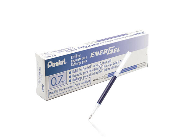 Refil Pentel Energel 0,7mm blå Pentel LR7-blå 