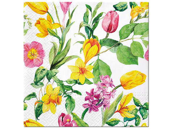 Serviett Early Spring Lunsjserviett 20 stk 3-lags 33x33cm 