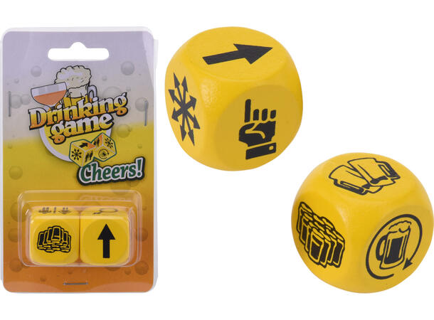 Spill terning i tre drikke shot 2,3cm 