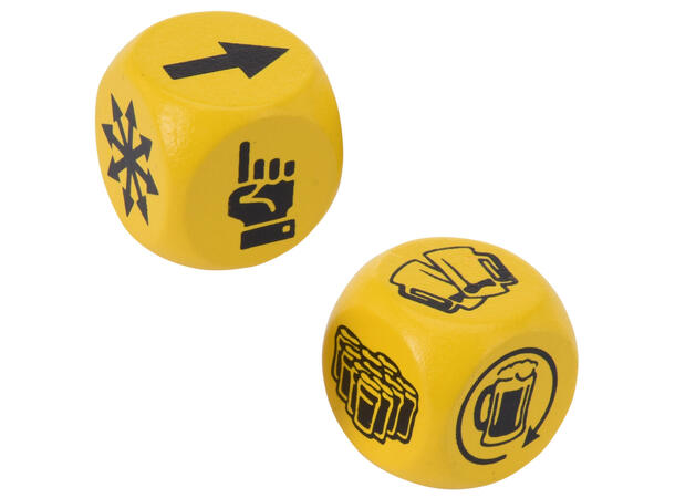 Spill terning i tre drikke shot 2,3cm 