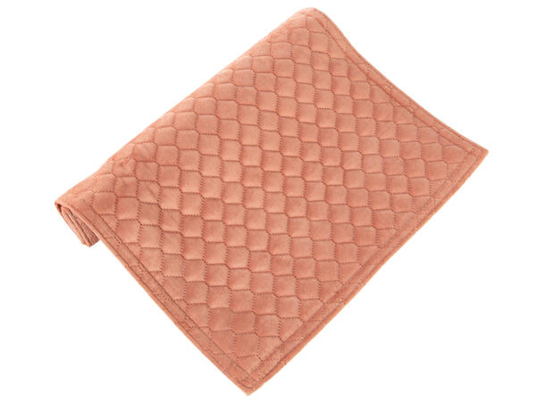 Brikke bikube velur rosé 33x45cm 