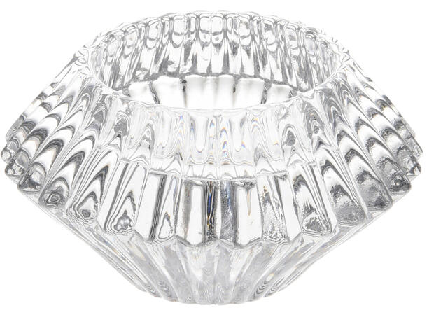 Lysestake telys/kronelys 7,5cm blank 