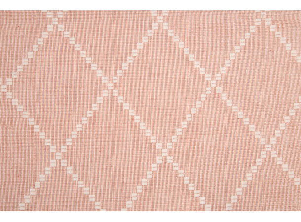 Brikke Jaquard bomull rosa 33x48cm 