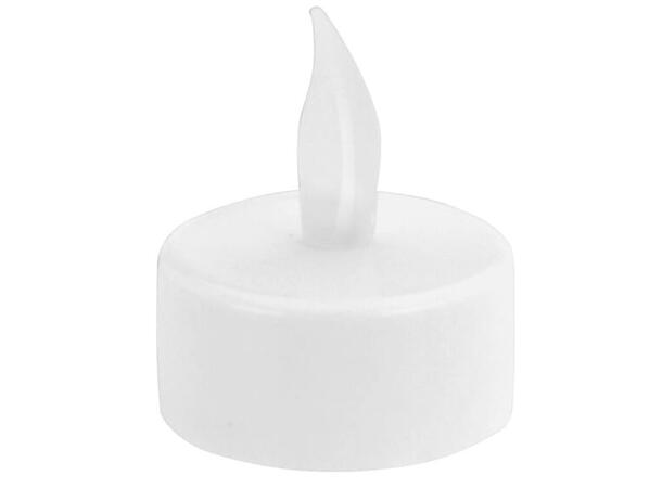 Telys LED hvit Timer:6/18t s/2 