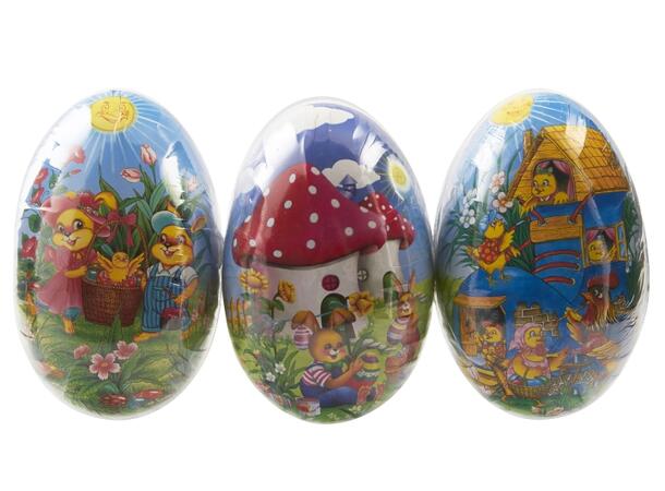 Påskeegg 23 cm 3 ass motiv Tradisjonelle motiv 