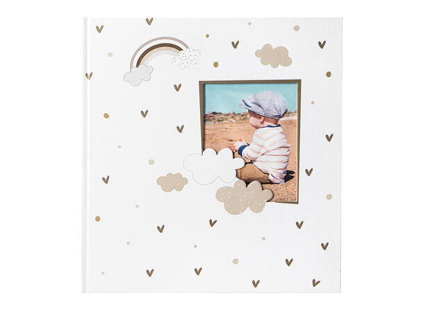 Album Baby Little Sky Norsk 29x30cm 60 hvite sider 