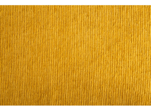 Løper chenille bomull sennep 33x100cm 