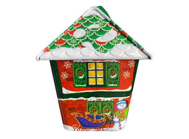 Metallboks Hus Nisse 11x8,5x9,5cm 200ml 