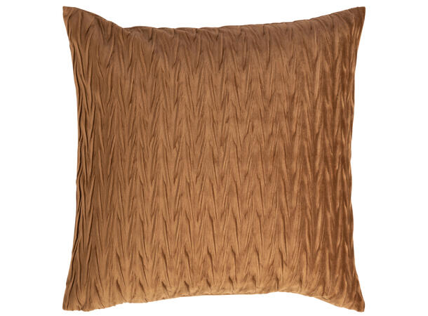 Pute 45x45cm m/trekk aks nougat Pute fjær/dun 780gram fyllvekt 