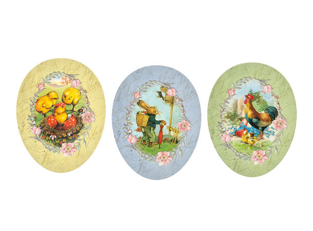 Påskeegg Easter Joy 15cm 3ass 