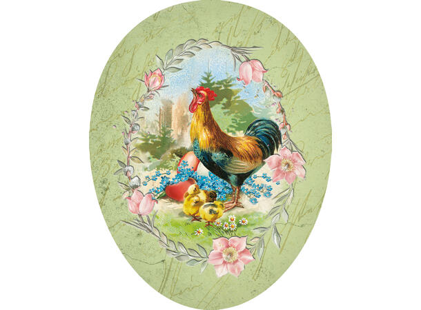 Påskeegg Easter Joy 15cm 3ass 