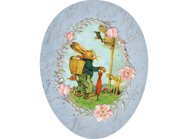 Påskeegg Easter Joy 15cm 3ass 