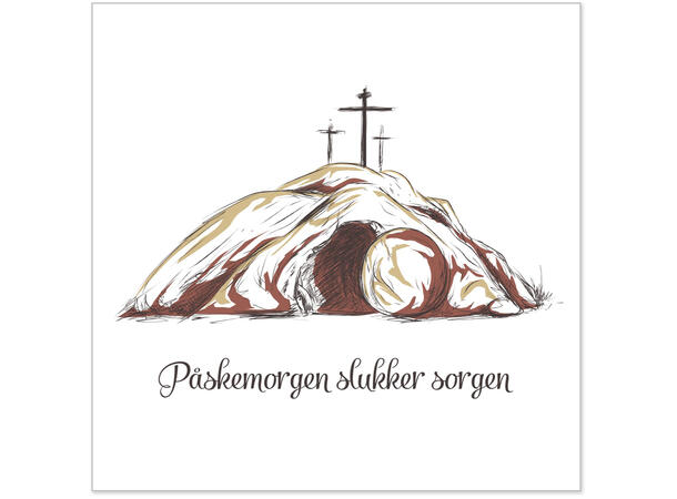 Serviett Påskemorgen Lunsjserviett 20 stk 3-lags 33x33cm 
