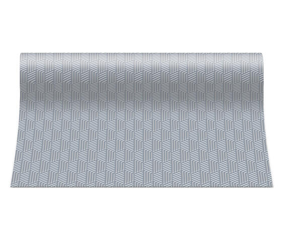 Løper 33x480cm (4x120) Texture sølv 