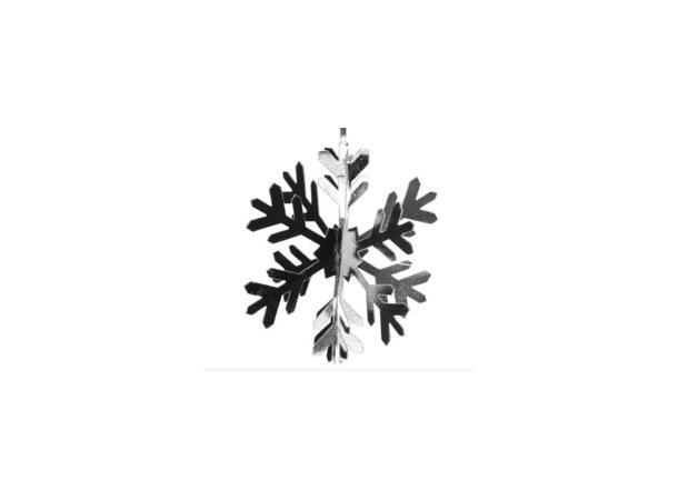 Englespill 13x8cm metall sølv 6ass 