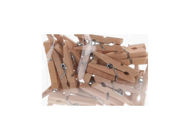 Klype tre natur 4ass Str 25-30-35-48mm Display 72pk Miniklype 