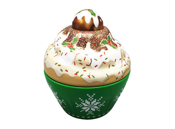 Metallboks Cupcake Jul 7,5x8cm 2ass 120ml 