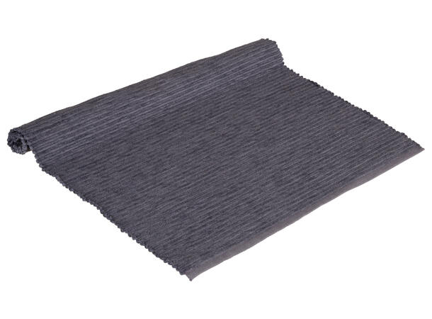 Brikke chenille bomull blå 33x48cm 