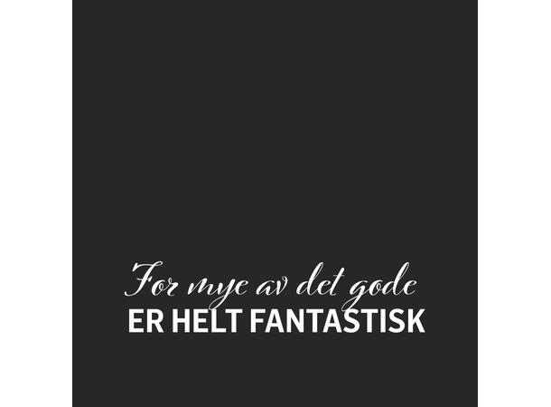 Serviett For fantastisk Lunsjserviett 20 stk 3-lags 33x33cm 