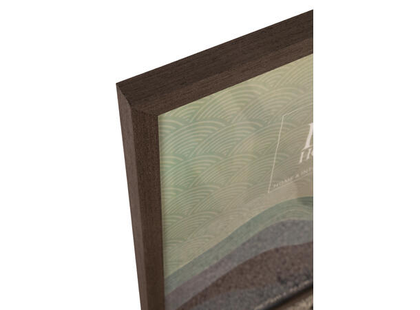 Fotoramme 2,5cm sort eik bilde:59,4x84,1 Ytre Rammemål: 61,6x86,3cm 