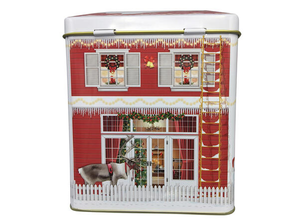 Metallboks Hus m/tak Vinter 12x7,5x15cm 1000ml 