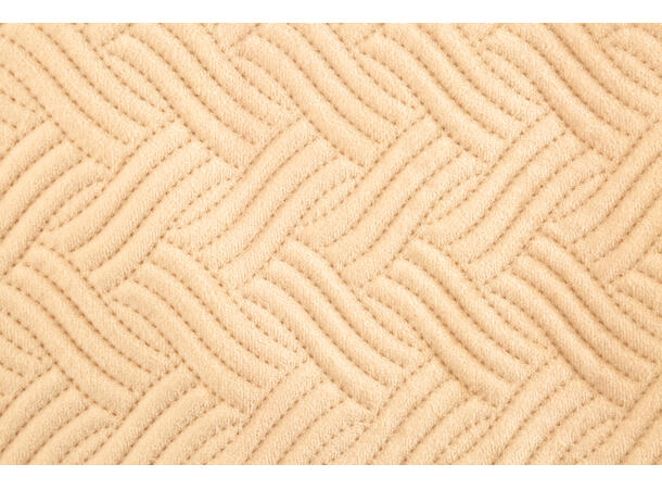 Putetrekk wave velur vanilje 55x55cm 
