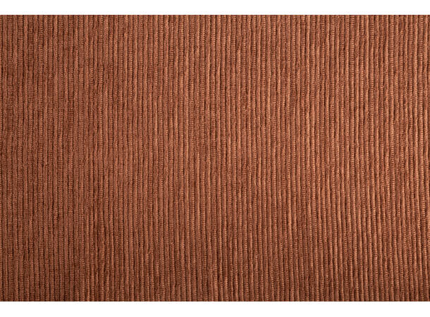 Brikke chenille bom.brunrød 33x48cm 