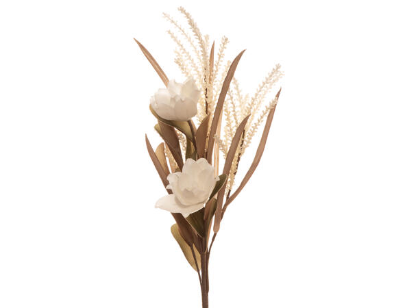 Kvist bukett hvit blomst 100cm 
