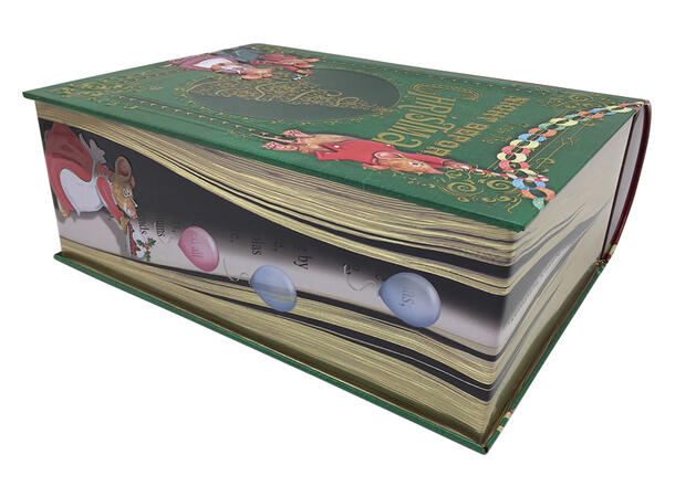 Metallboks Bok Julenatt 21,3x9x24,5cm 3000ml 