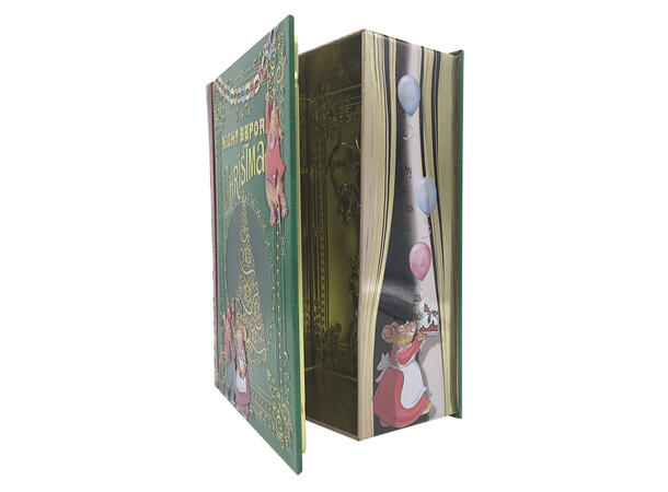 Metallboks Bok Julenatt 21,3x9x24,5cm 3000ml 