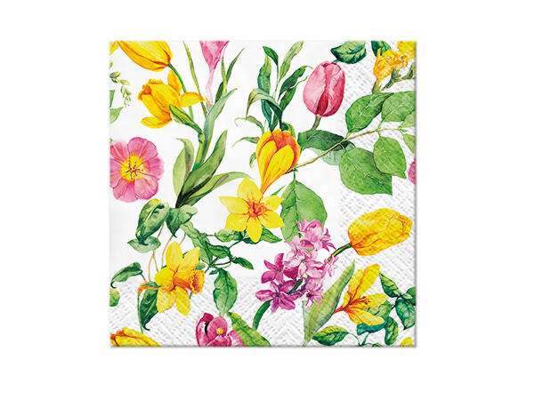 Serviett kaffe Early Spring Kaffeserviett 20 stk 3-lags 25x25cm 