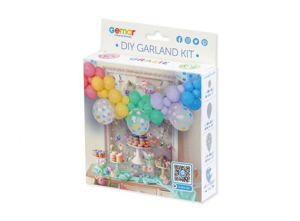 Ballong bue Macron ass 65 ballonger Inkludert tape 