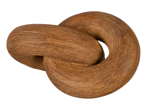 Knute brun antikk 14x9,1x9,3cm 